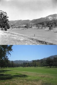 Griffith Hole 16 Then and Now