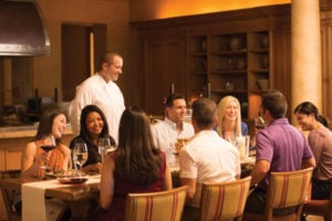 Pelican Grill Tasting Table