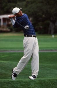 Roy Moon Golfing